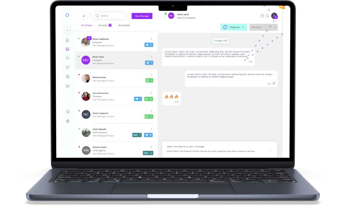 WebApp - All Message